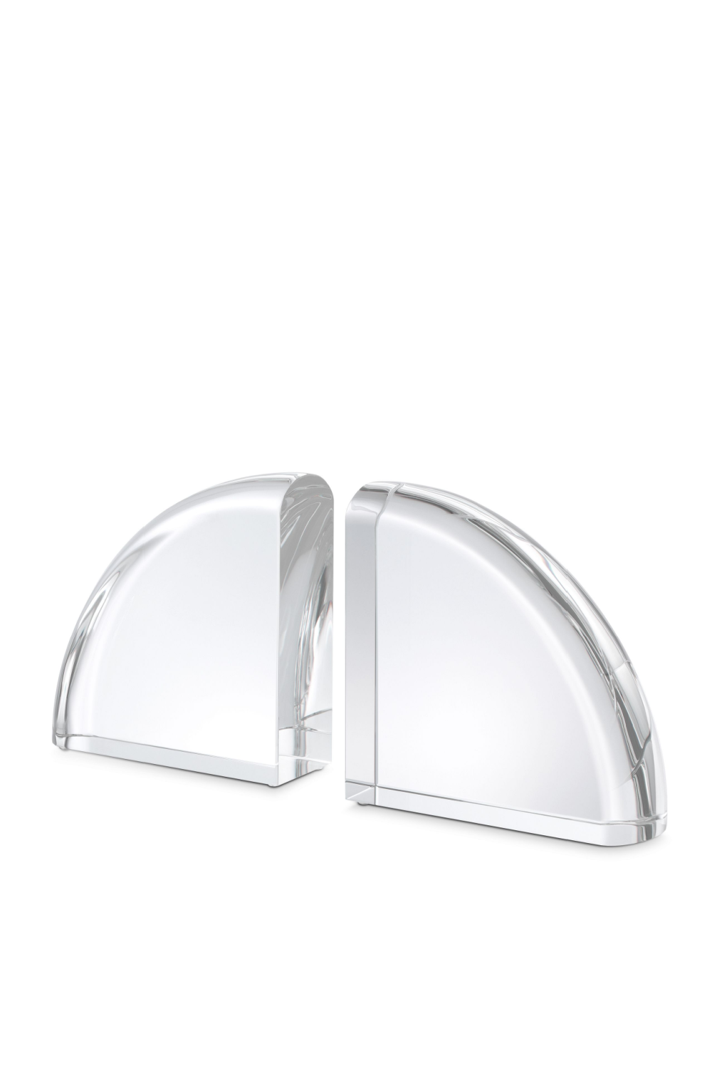 Crystal Glass Bookend (set of 2) | Eichholtz Decorage | Eichholtz Miami