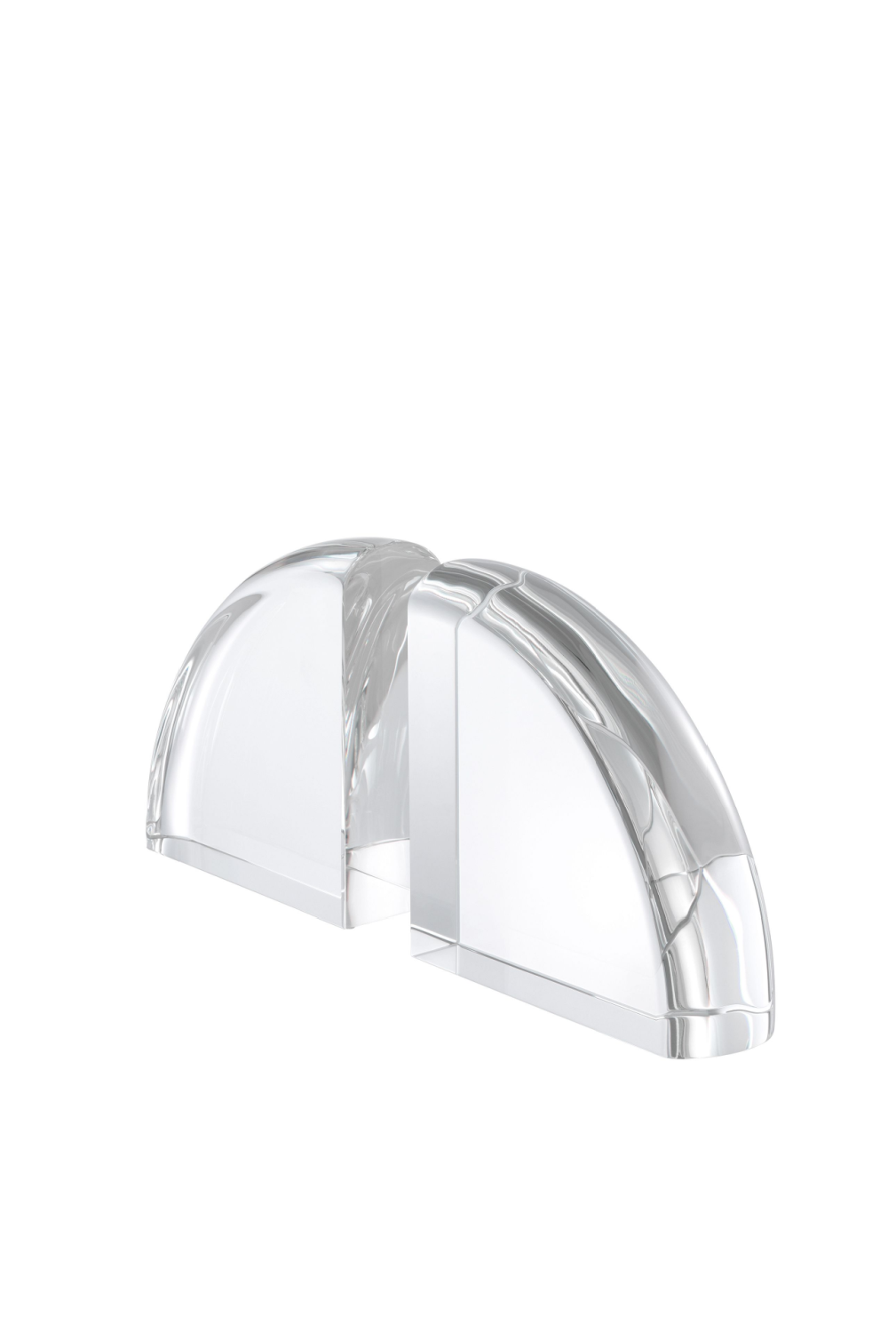 Crystal Glass Bookend (set of 2) | Eichholtz Decorage | Eichholtz Miami