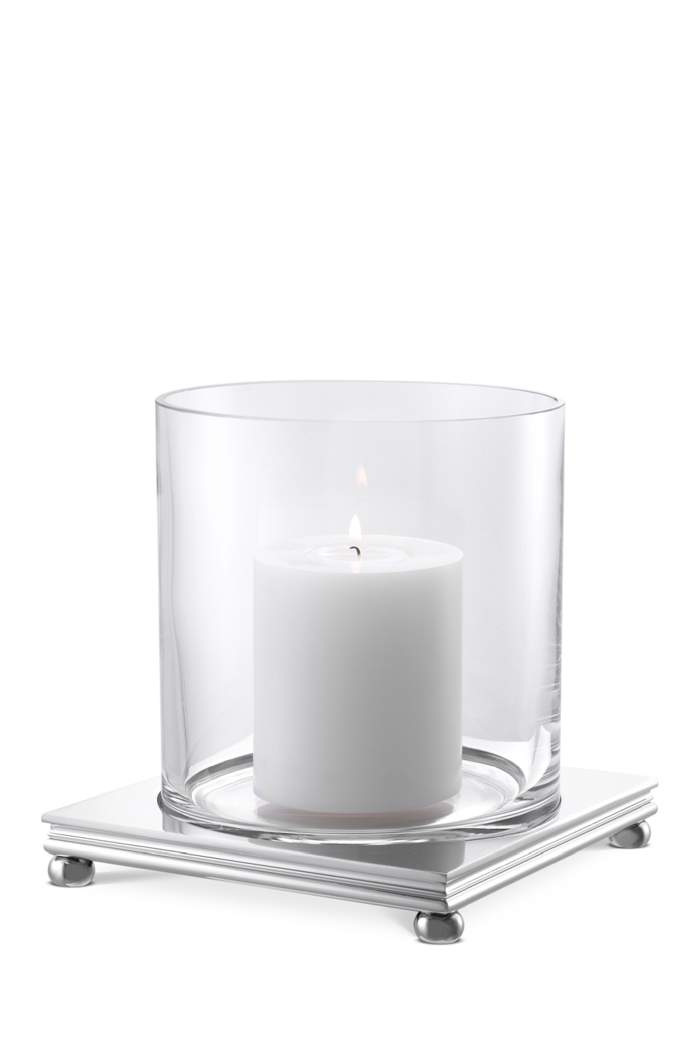 Clear Glass Hurricane Vivian | Eichholtz Miami