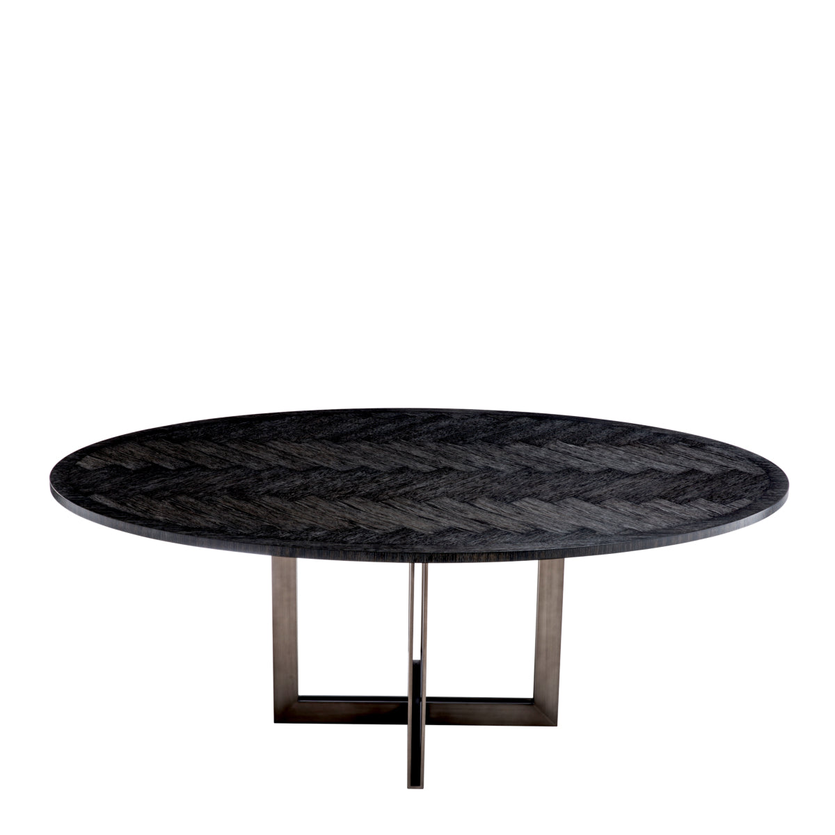 Oval Oak Dining Table Melchior | Eichholtz Miami