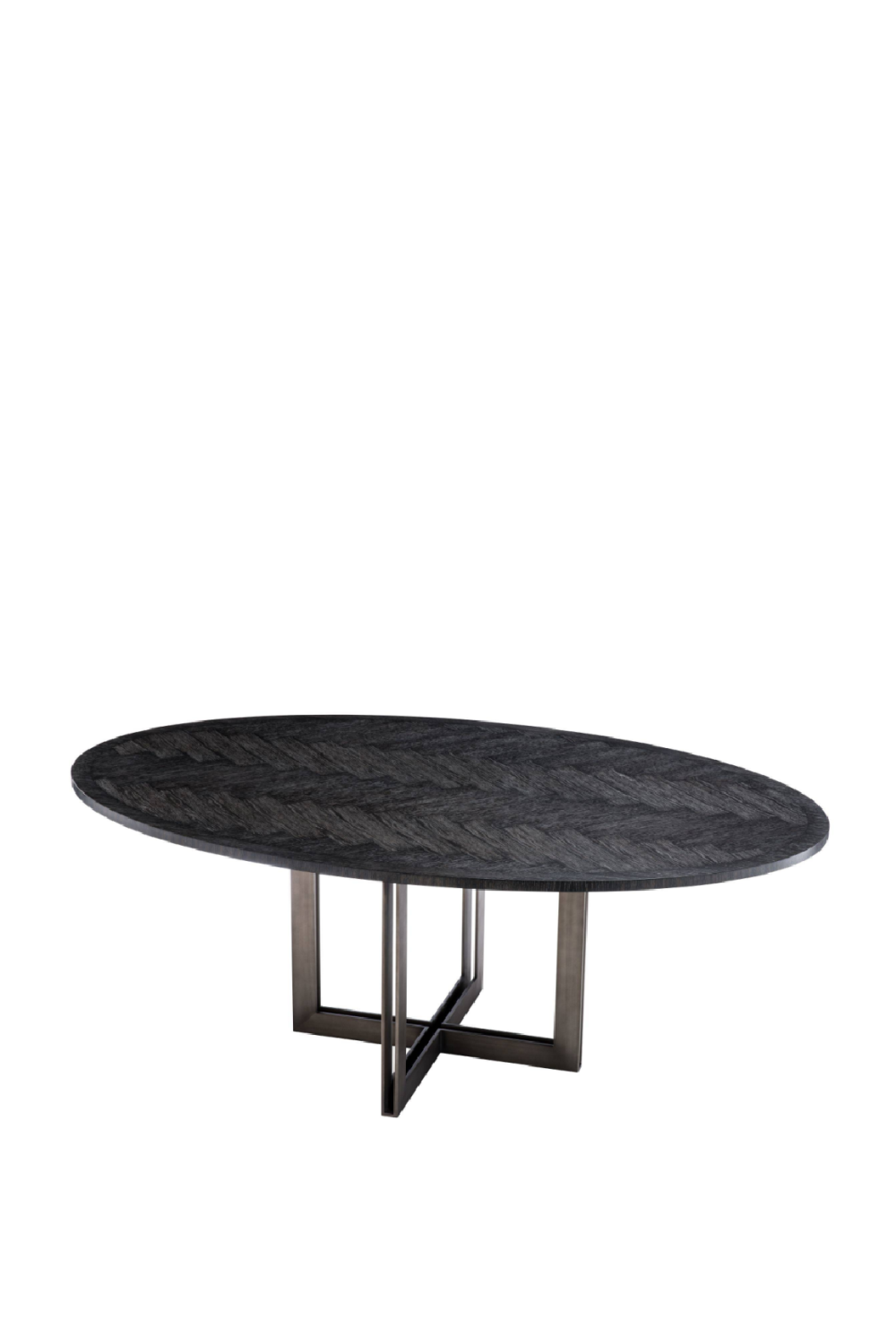 Oval Oak Dining Table Melchior | Eichholtz Miami