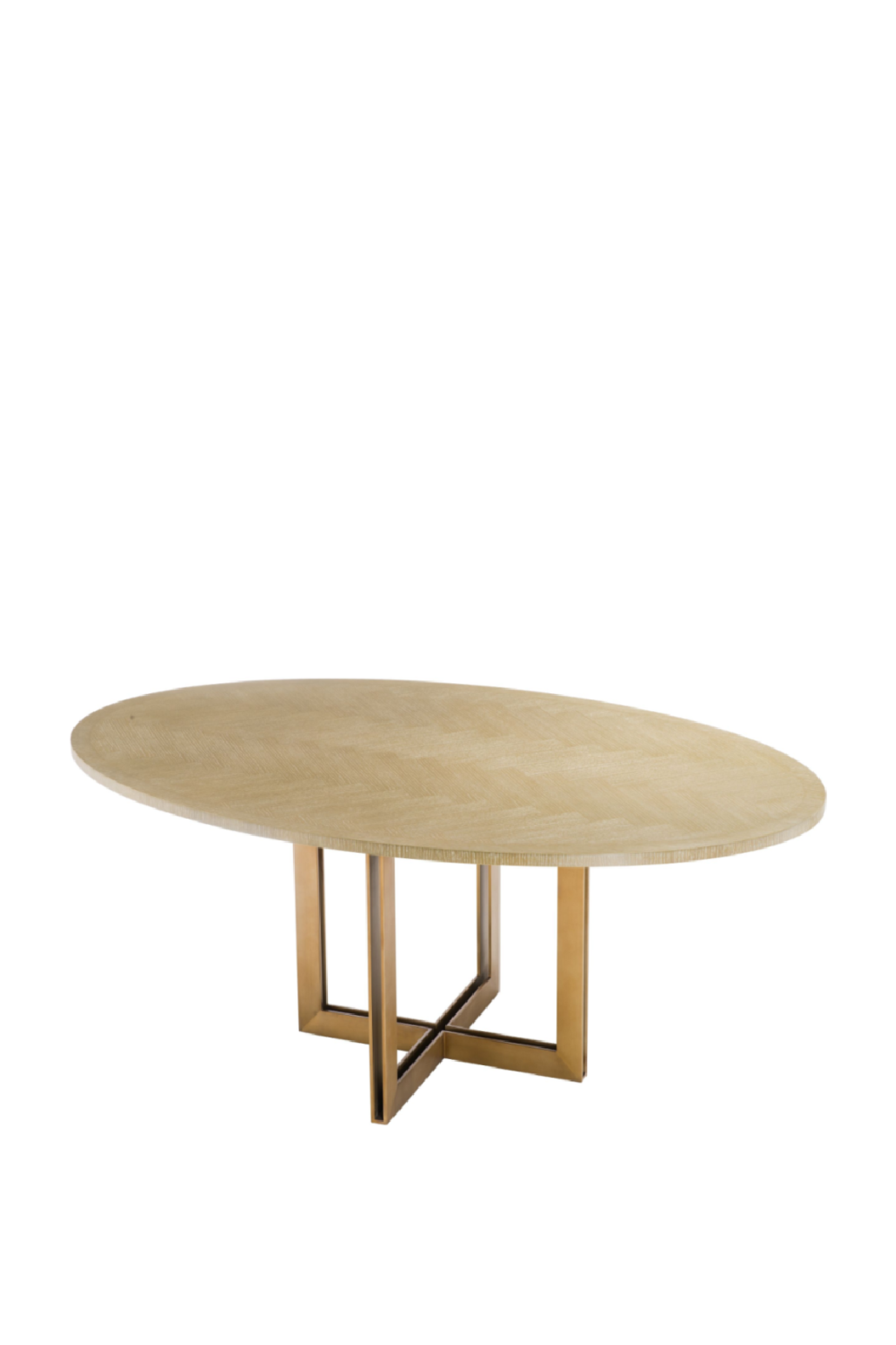 Oval Oak Dining Table Melchior | Eichholtz Miami