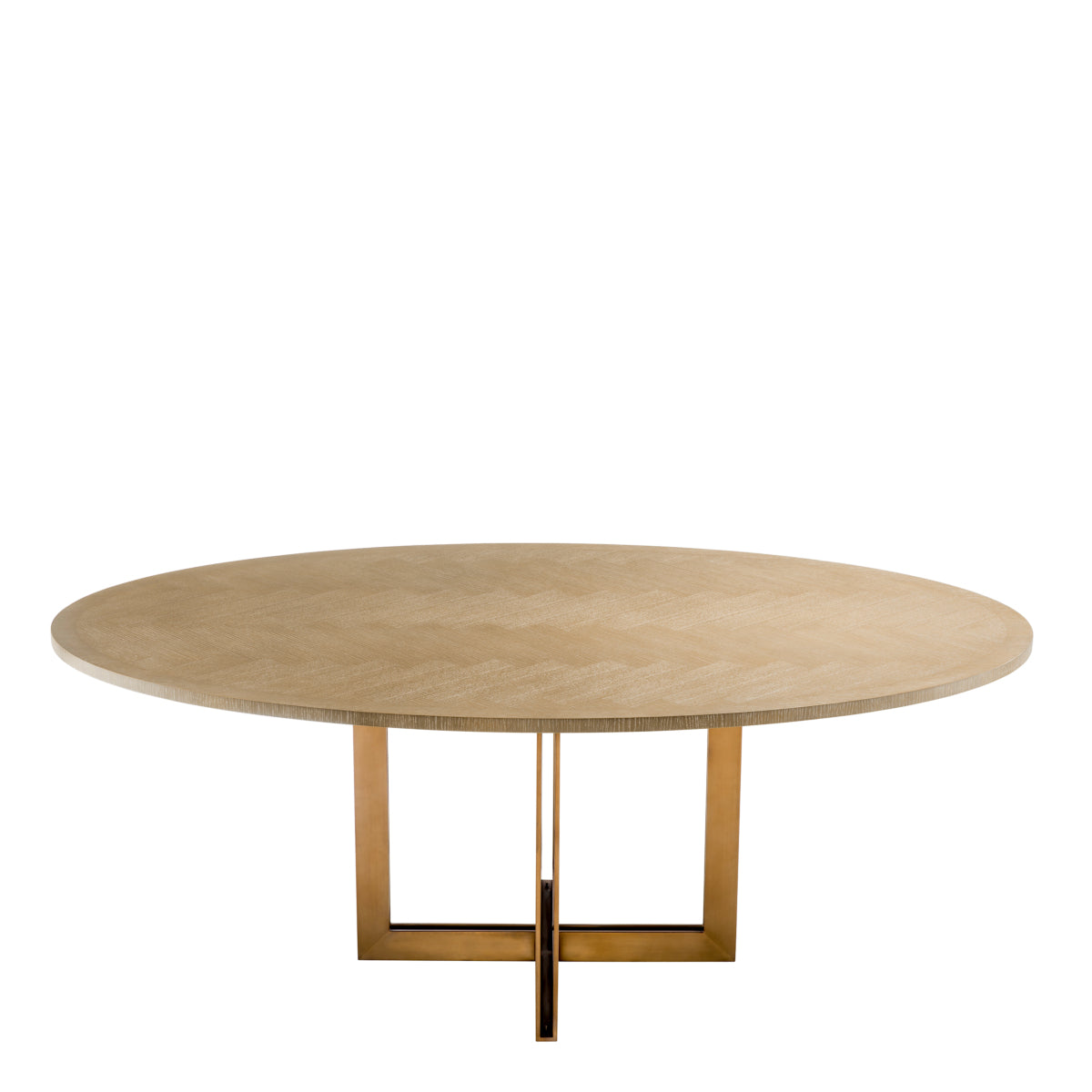 Oval Oak Dining Table Melchior | Eichholtz Miami