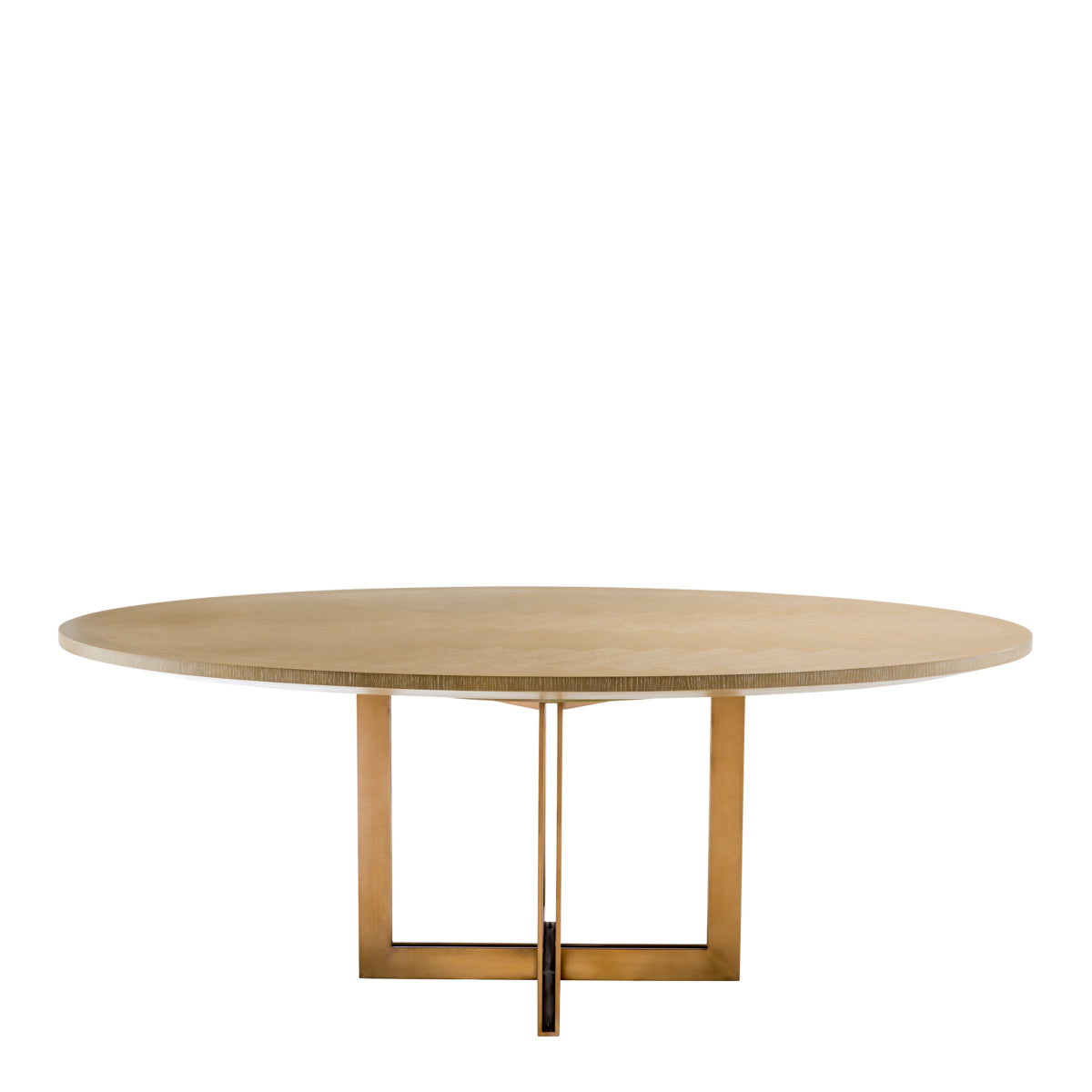 Oval Oak Dining Table Melchior | Eichholtz Miami