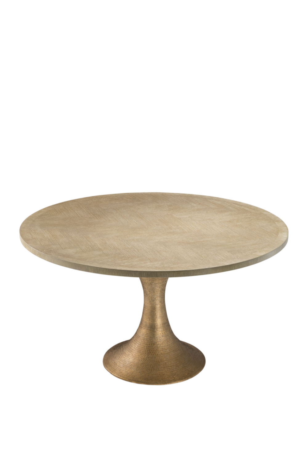 Round Oak Dining Table Melchior | Eichholtz Miami