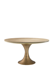 Round Oak Dining Table Melchior | Eichholtz Miami