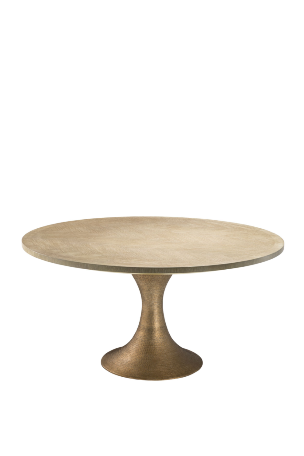 Round Oak Dining Table Melchior | Eichholtz Miami