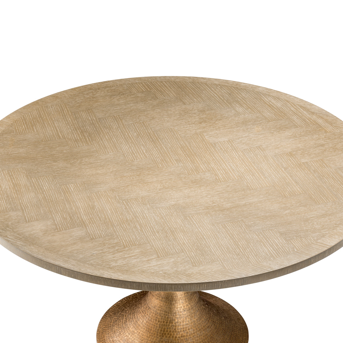 Round Oak Dining Table Melchior | Eichholtz Miami