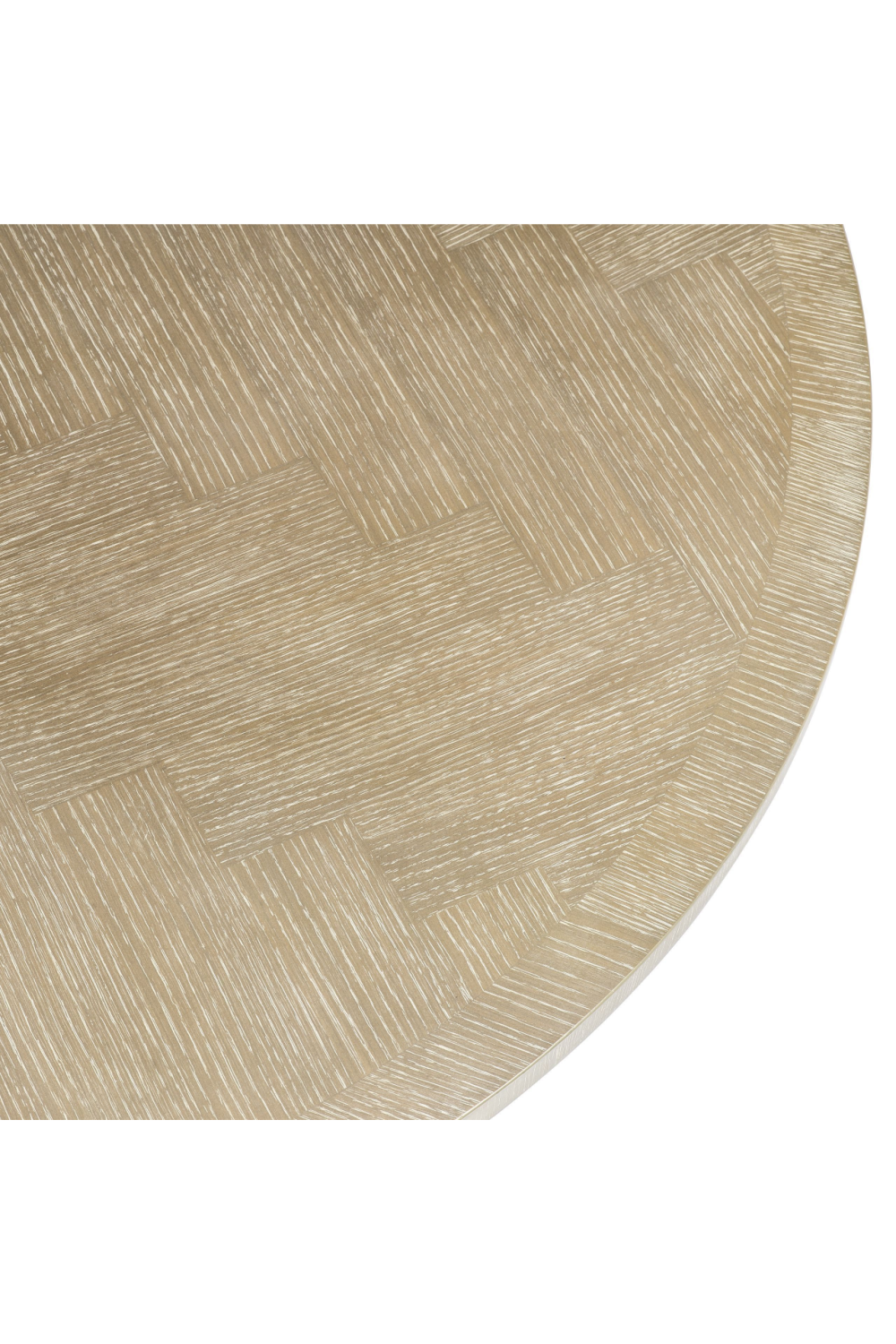 Round Oak Dining Table Melchior | Eichholtz Miami