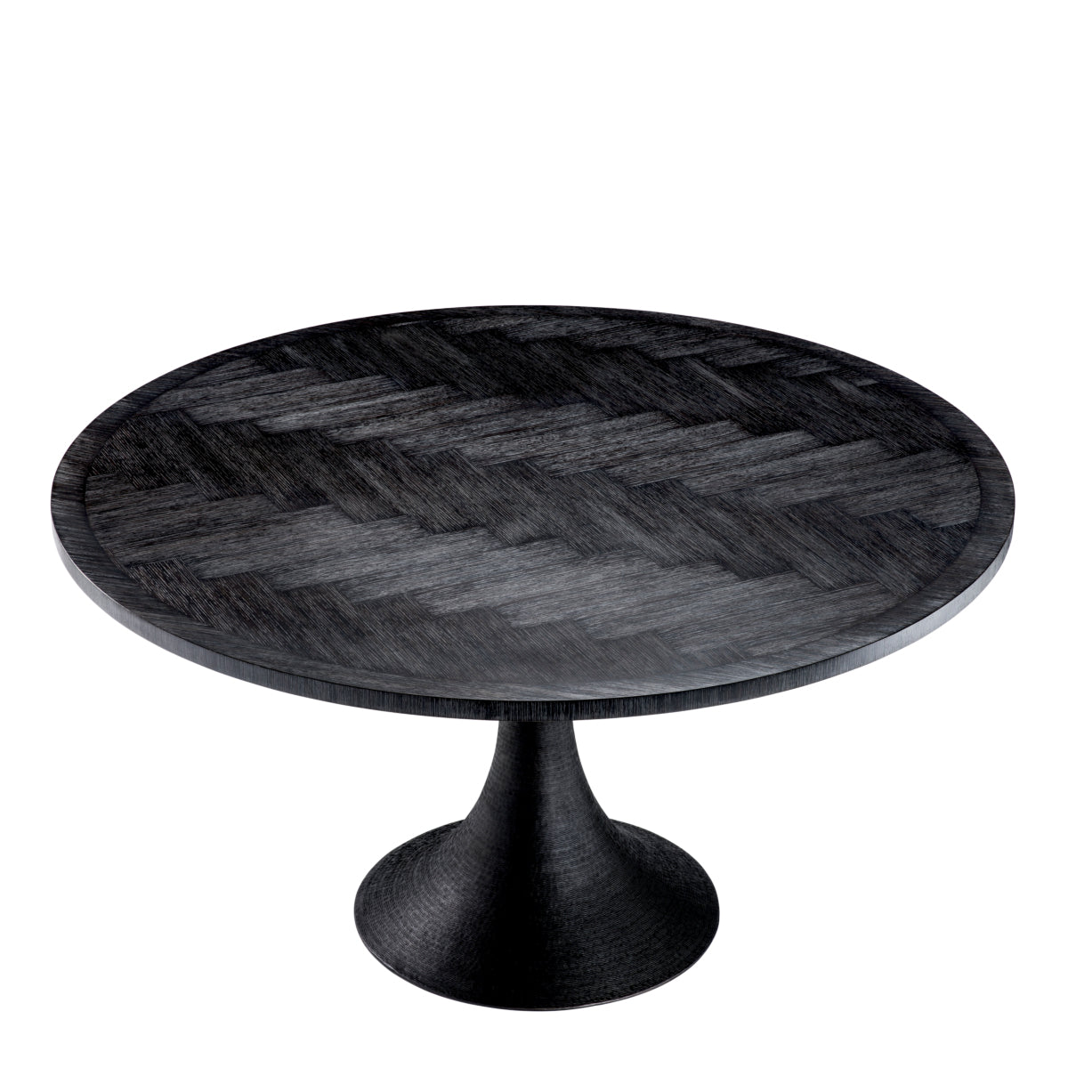Round Oak Dining Table Melchior | Eichholtz Miami