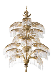 Brass Crystal Chandelier XL Hildebrandt | Eichholtz Miami