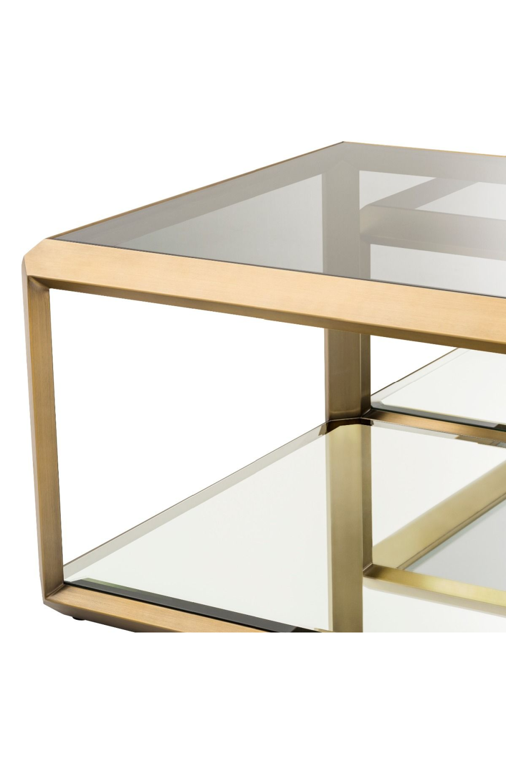 Brass Coffee Table Set (4) Callum | Eichholtz Miami