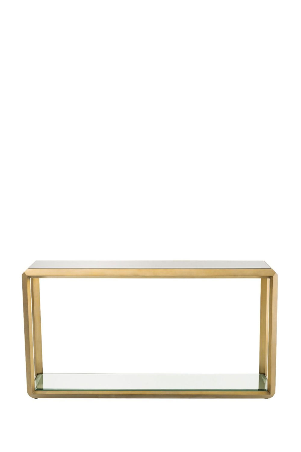 Slim Brass Console Table Callum | Eichholtz Miami