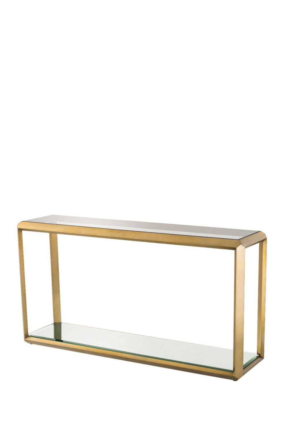 Slim Brass Console Table Callum | Eichholtz Miami