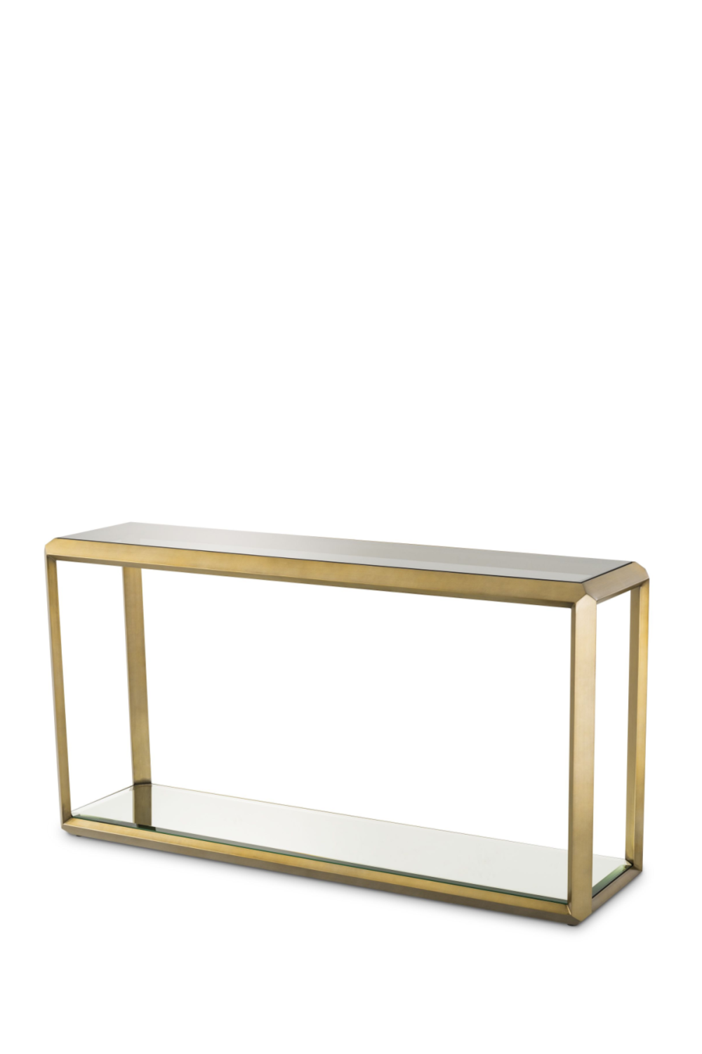 Slim Brass Console Table Callum | Eichholtz Miami