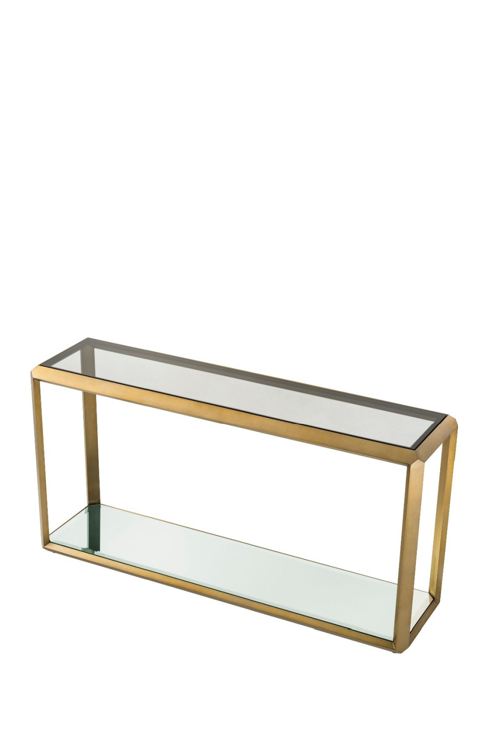 Slim Brass Console Table Callum | Eichholtz Miami