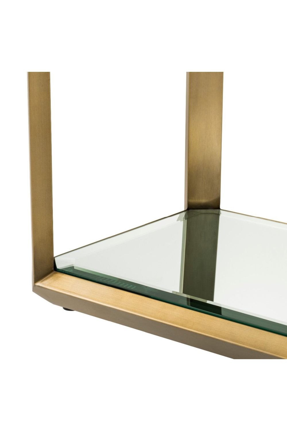 Slim Brass Console Table Callum | Eichholtz Miami