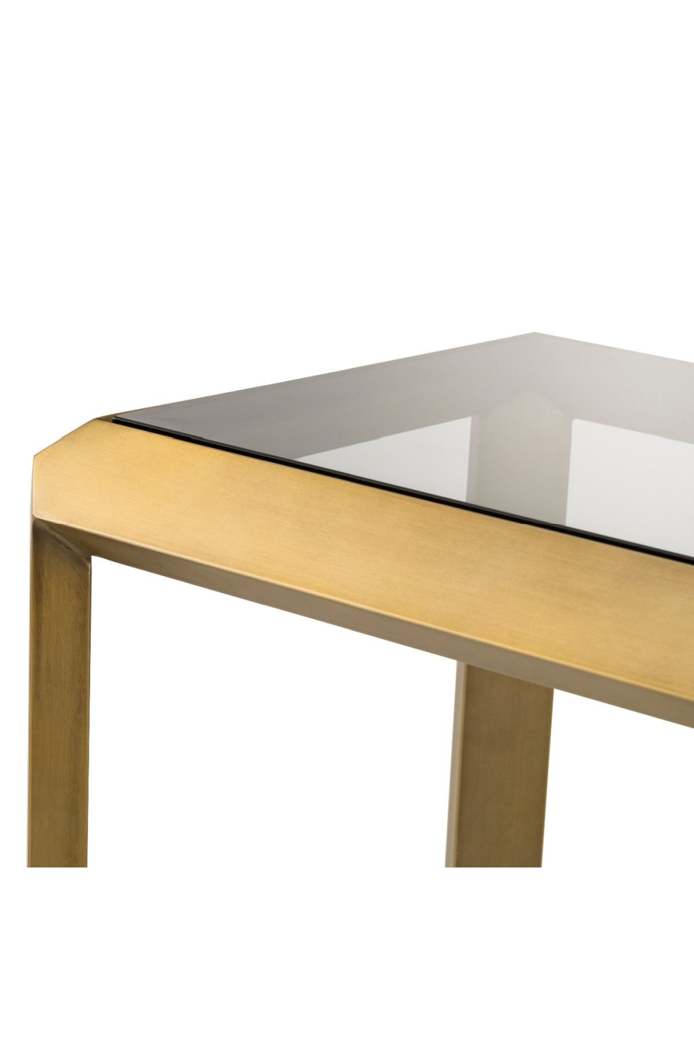 Slim Brass Console Table Callum | Eichholtz Miami