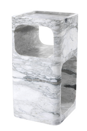 Carved Stone Side Table Adler | Eichholtz Miami