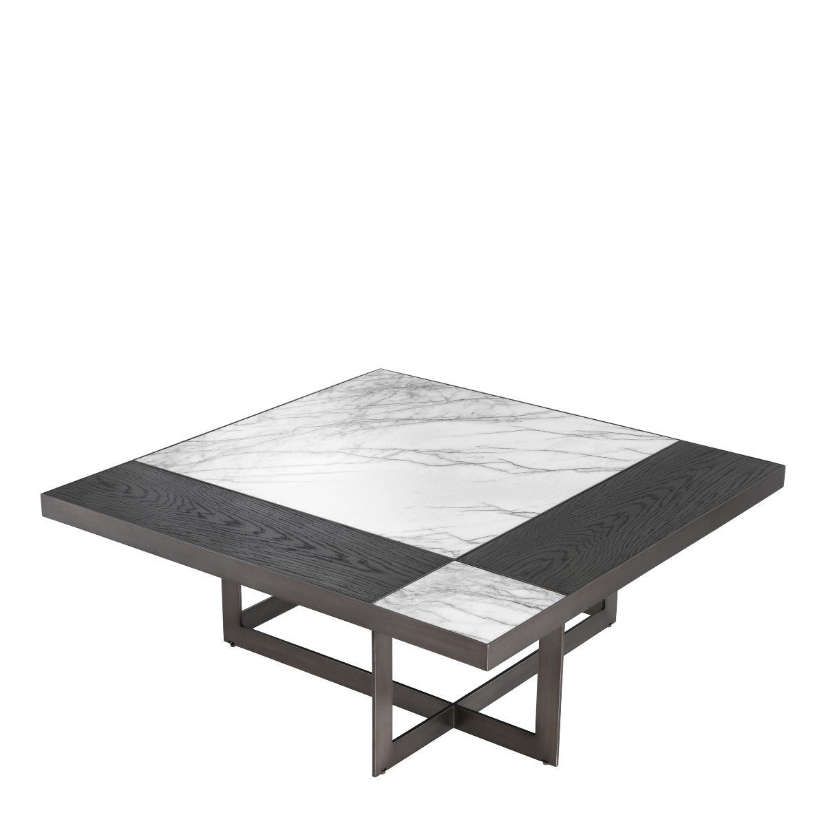 White Mocha Coffee Table Hermoza | Eichholtz Miami
