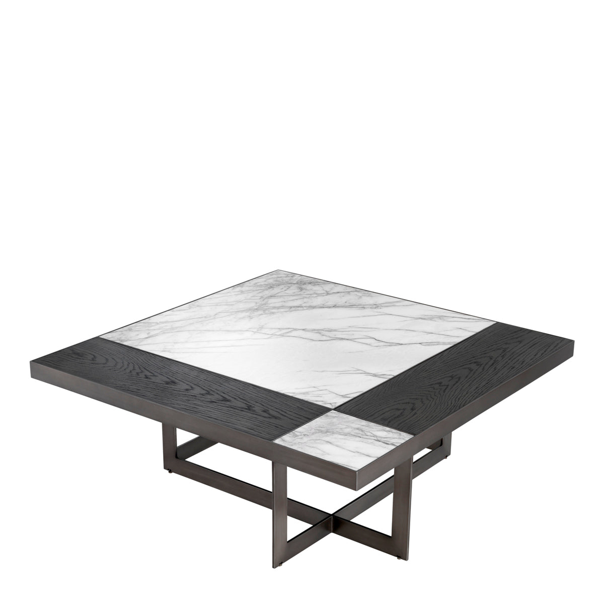 White Mocha Coffee Table Hermoza | Eichholtz Miami