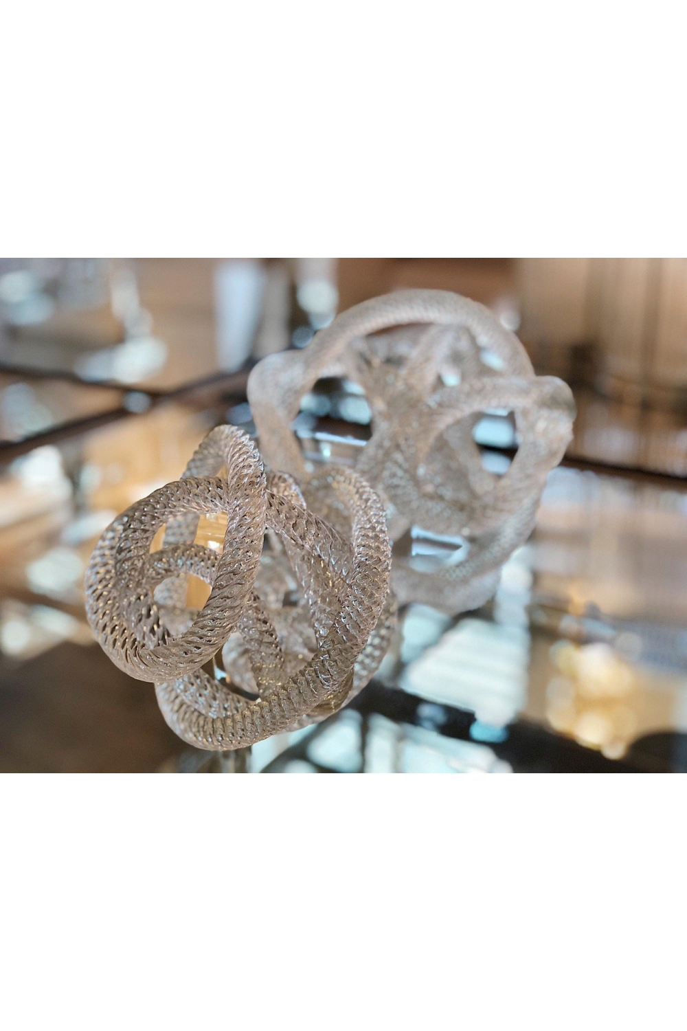 Glass Rope Desk Accessory Dominico | Eichholtz Miami