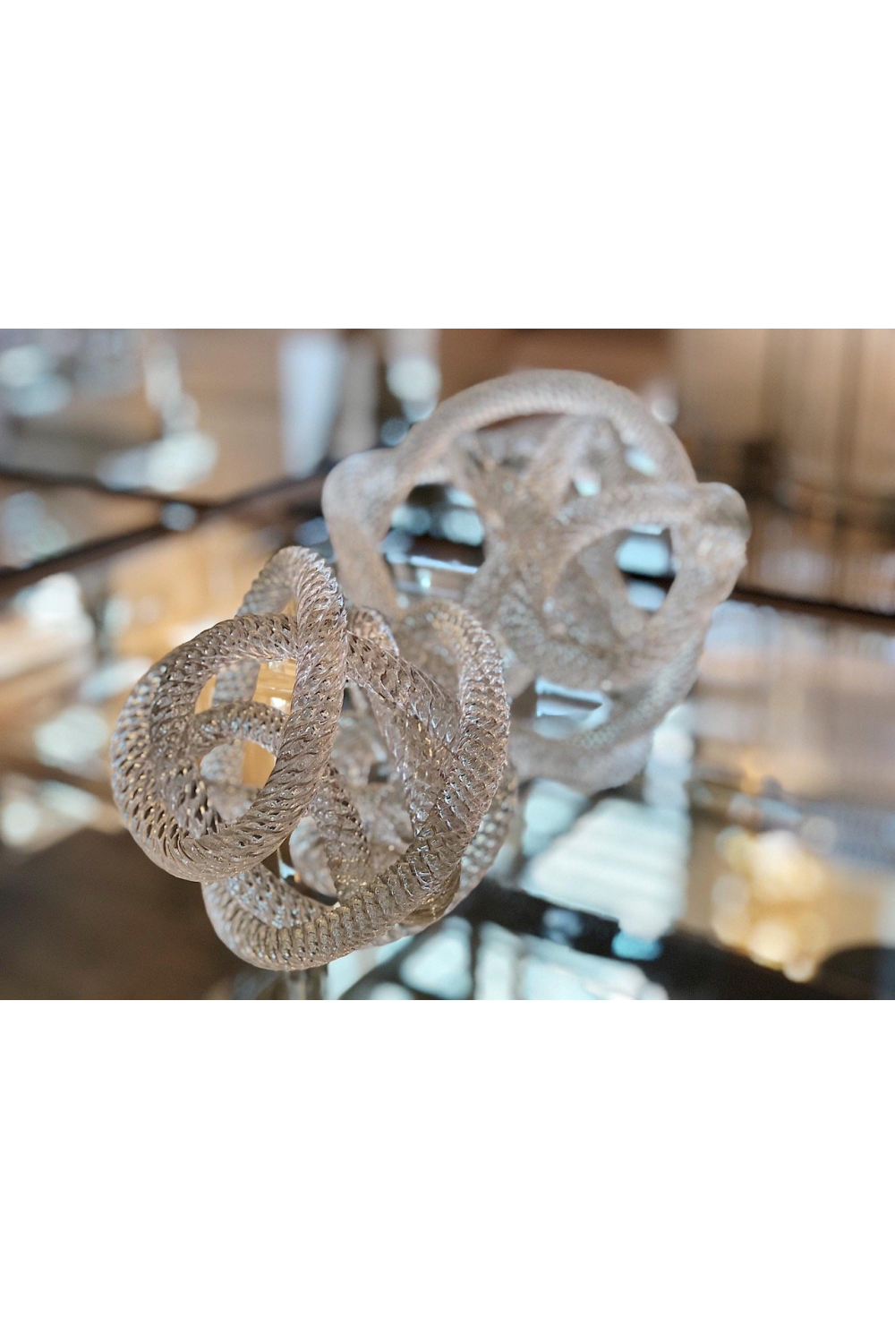 Glass Rope Desk Accessory Dominico | Eichholtz Miami
