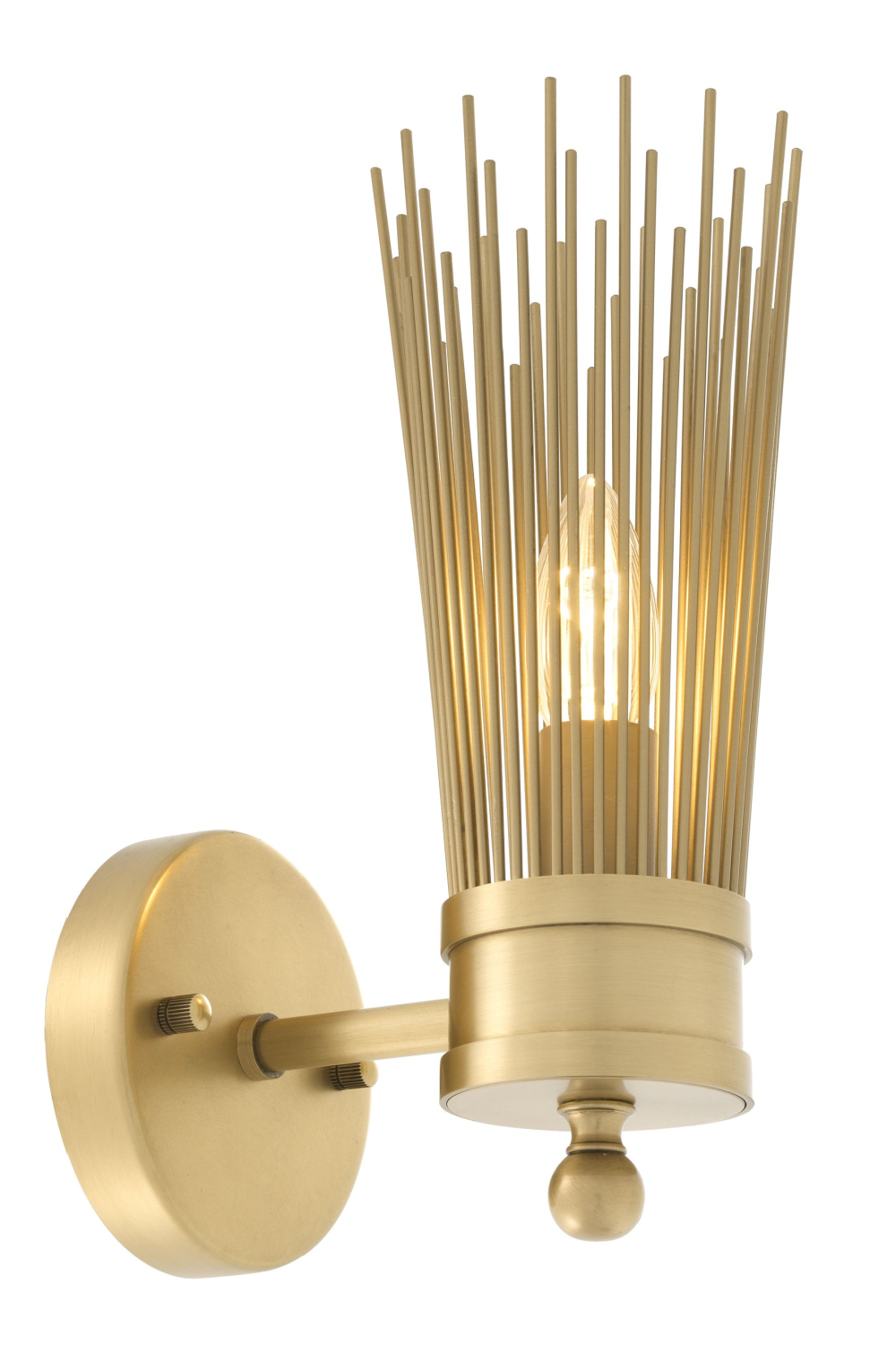 Brass Wall Lamp Romeo | Eichholtz Miami