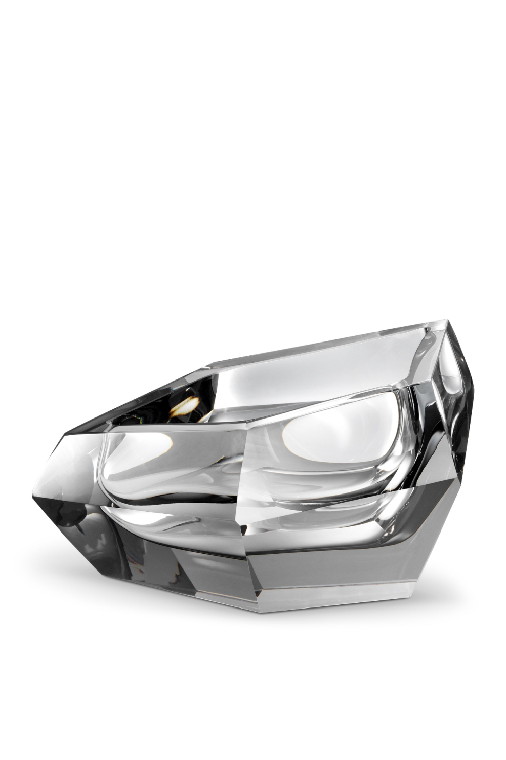 Gray Crystal Bowl Alma | Eichholtz Miami