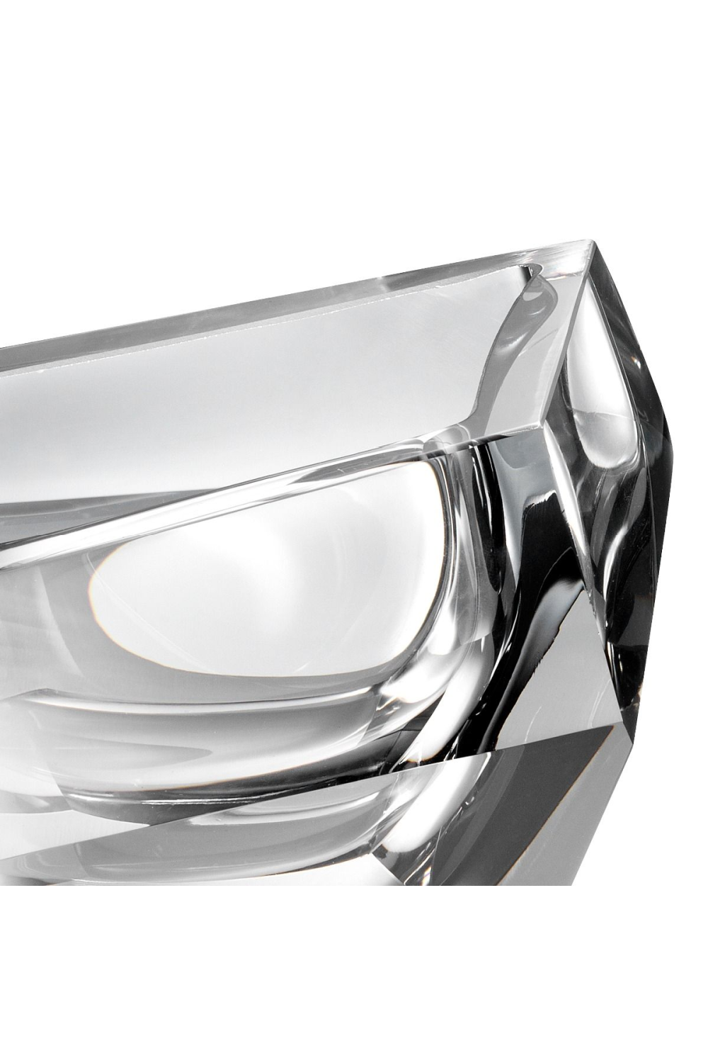 Gray Crystal Bowl Alma | Eichholtz Miami