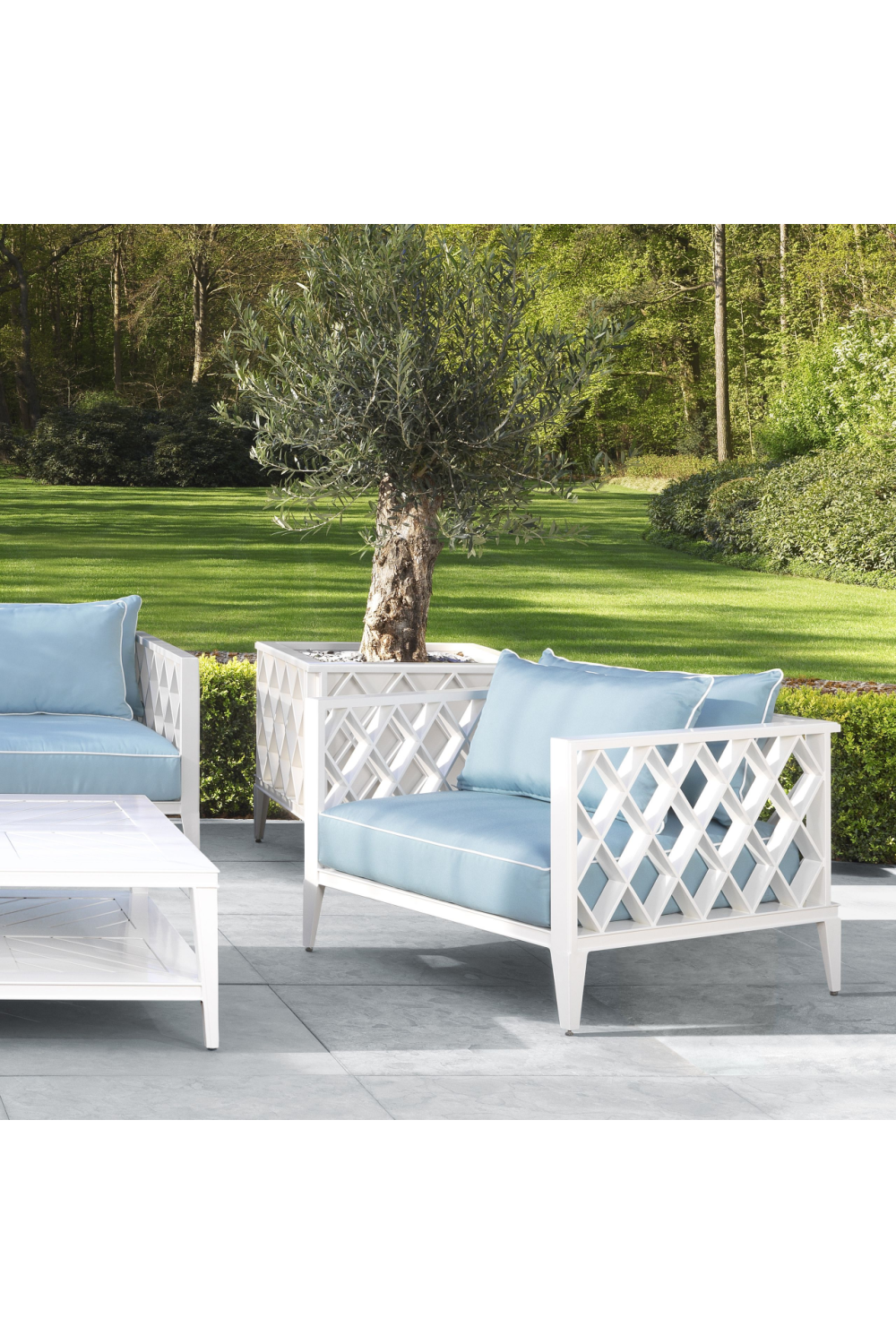 Metal Outdoor Armchair Ocean Club | Eichholtz Miami