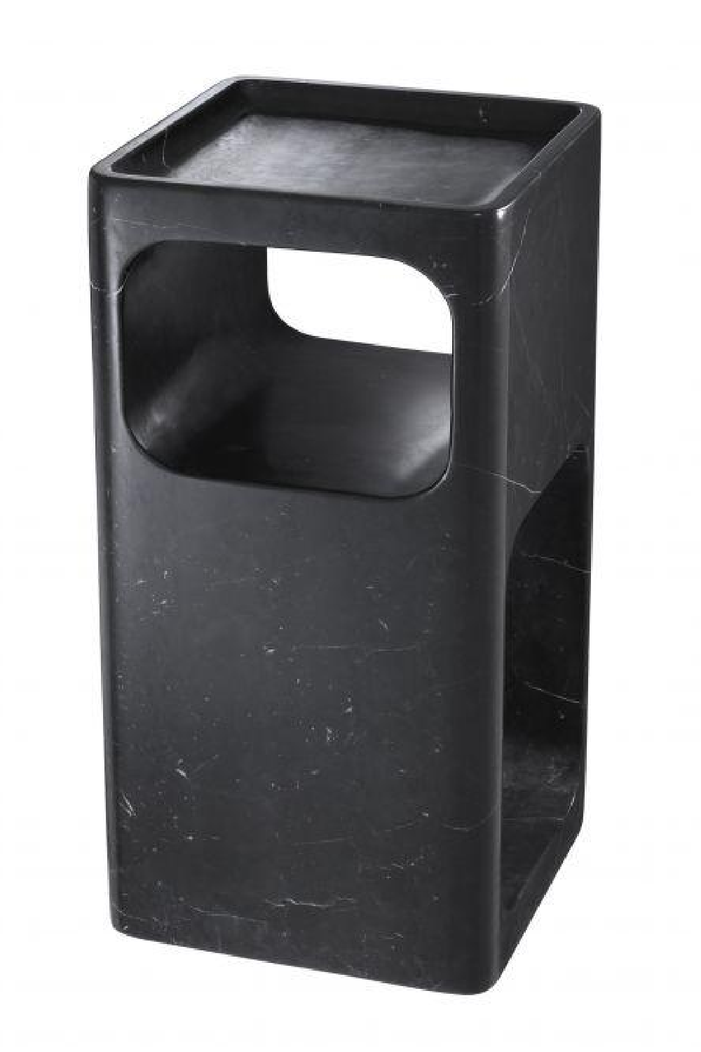 Carved Stone Side Table Adler | Eichholtz Miami