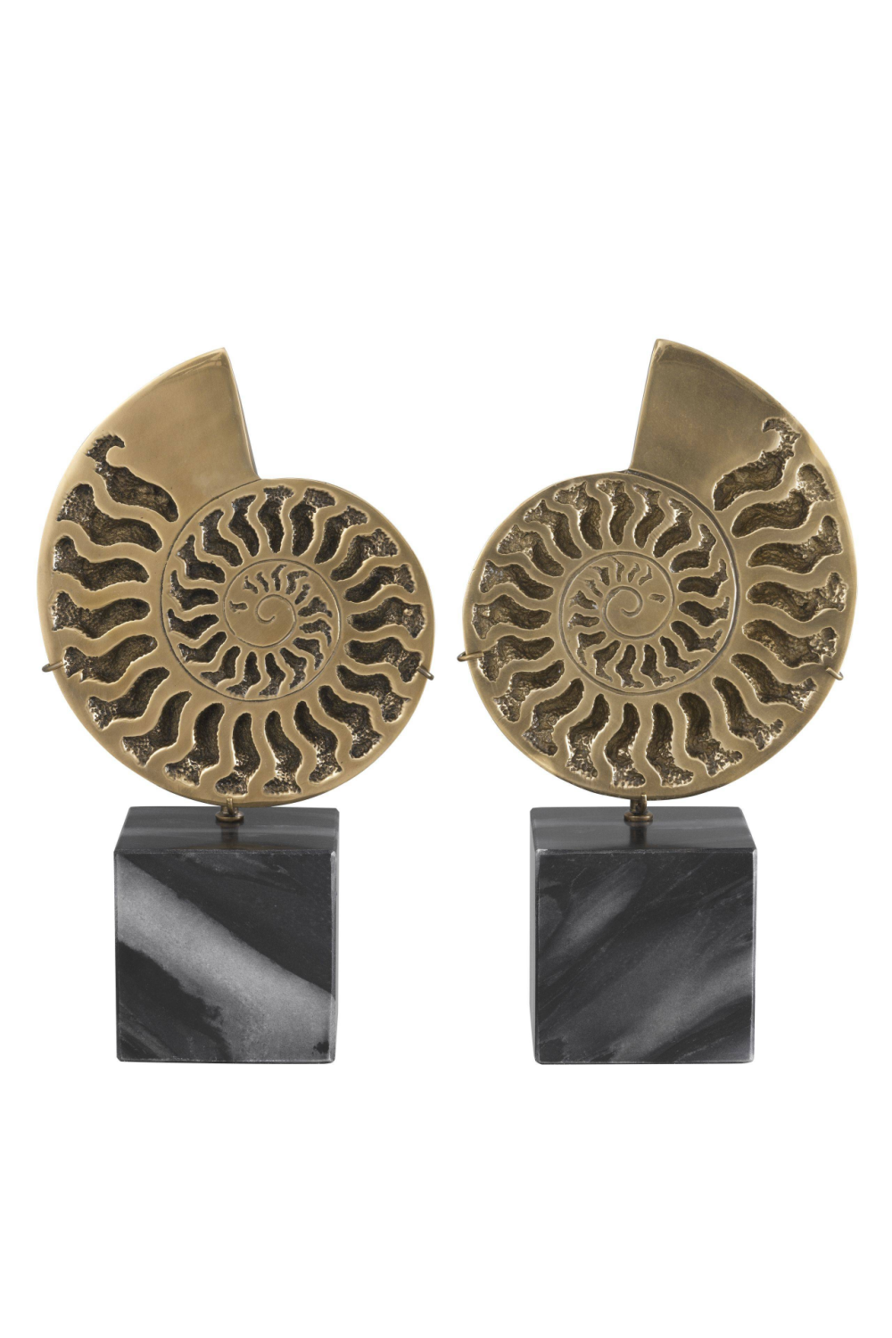 Vintage Object Set (2) Ammonite | Eichholtz Miami