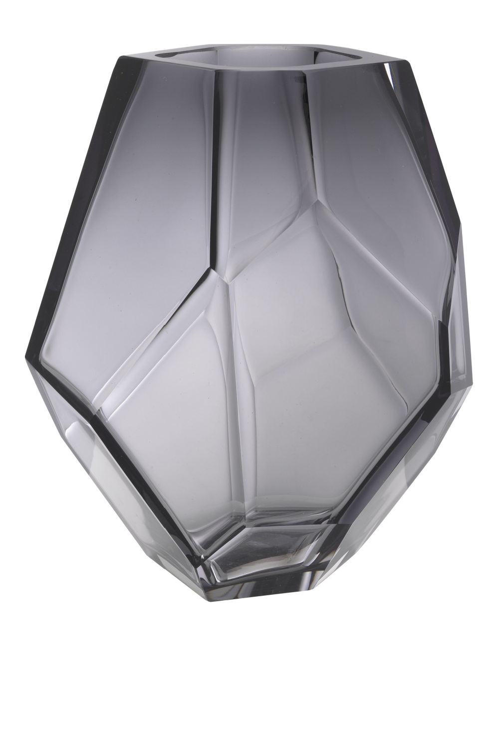 Gray Handblown Glass Vase Martina | Eichholtz Miami