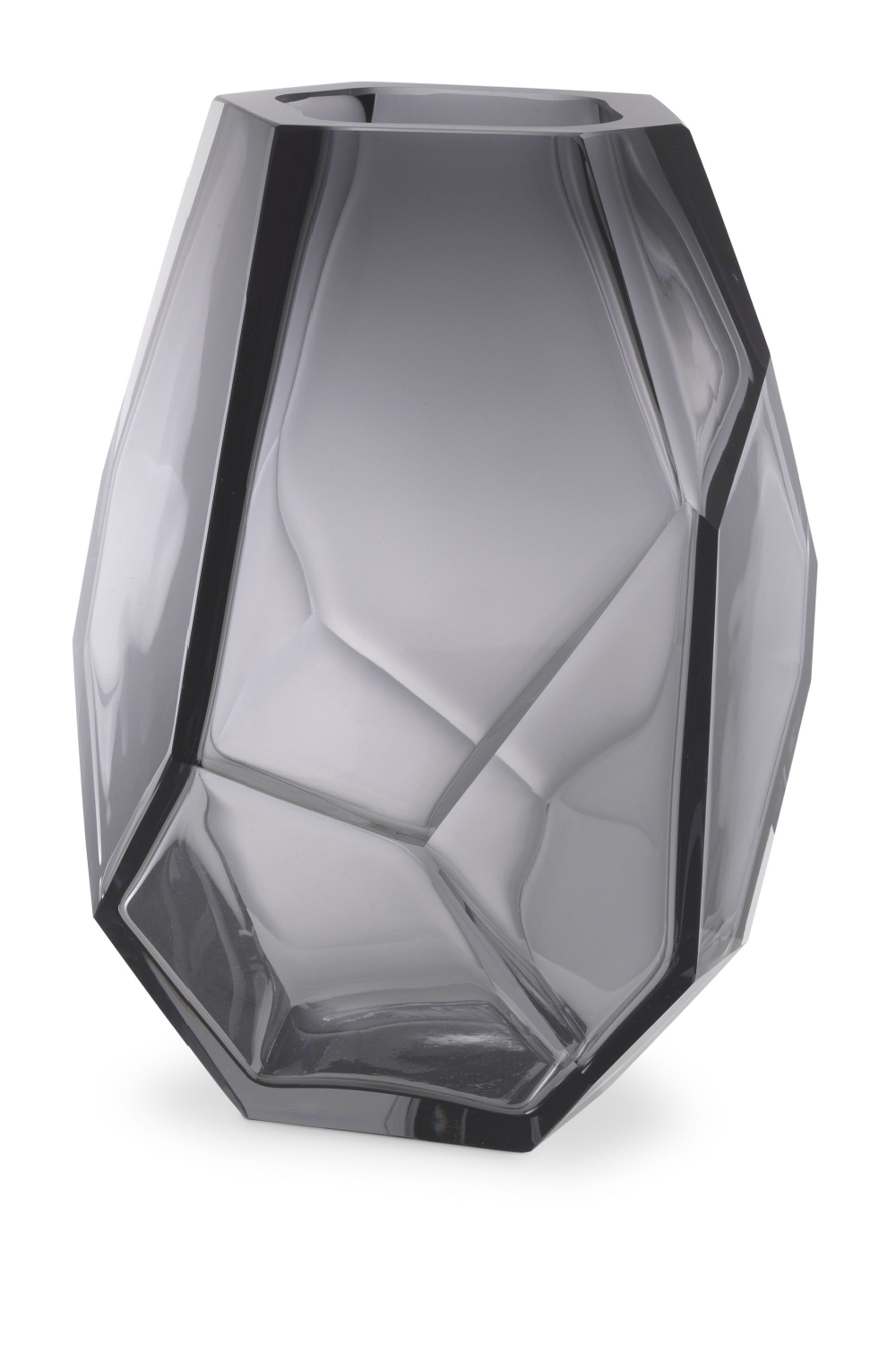 Gray Handblown Glass Vase Martina | Eichholtz Miami