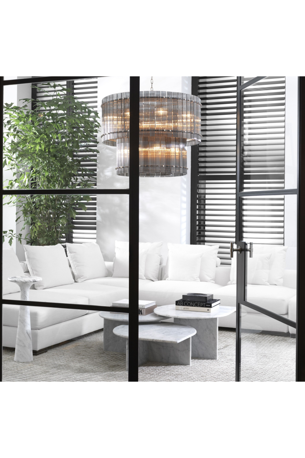 Marble Nesting Coffee Table (3) Naples | Eichholtz Miami