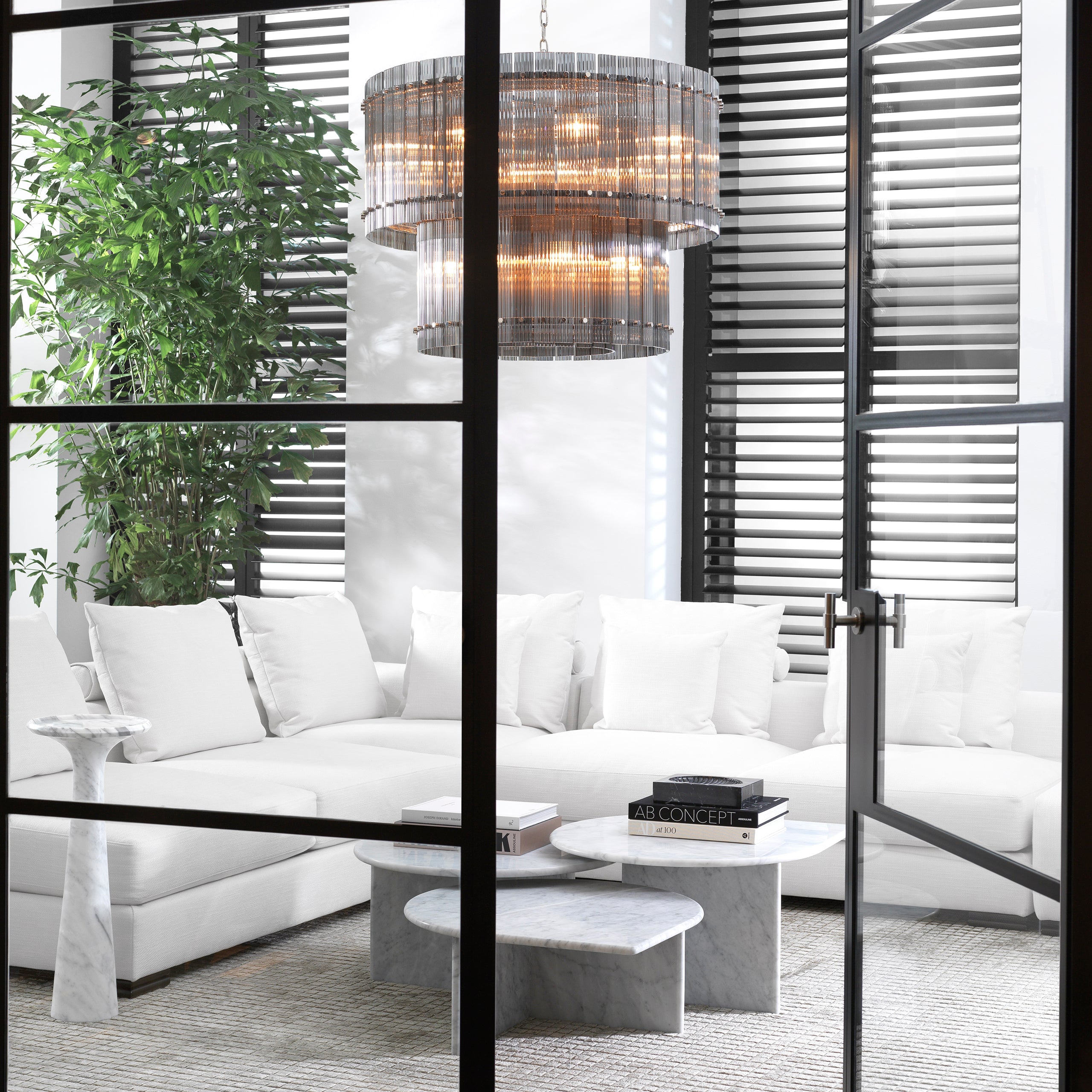 Marble Nesting Coffee Table (3) Naples | Eichholtz Miami