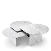 Marble Nesting Coffee Table (3) Naples | Eichholtz Miami