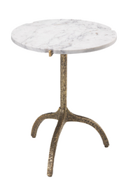 White Marble Side Table Cortina | Eichholtz Miami