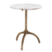 White Marble Side Table Cortina | Eichholtz Miami