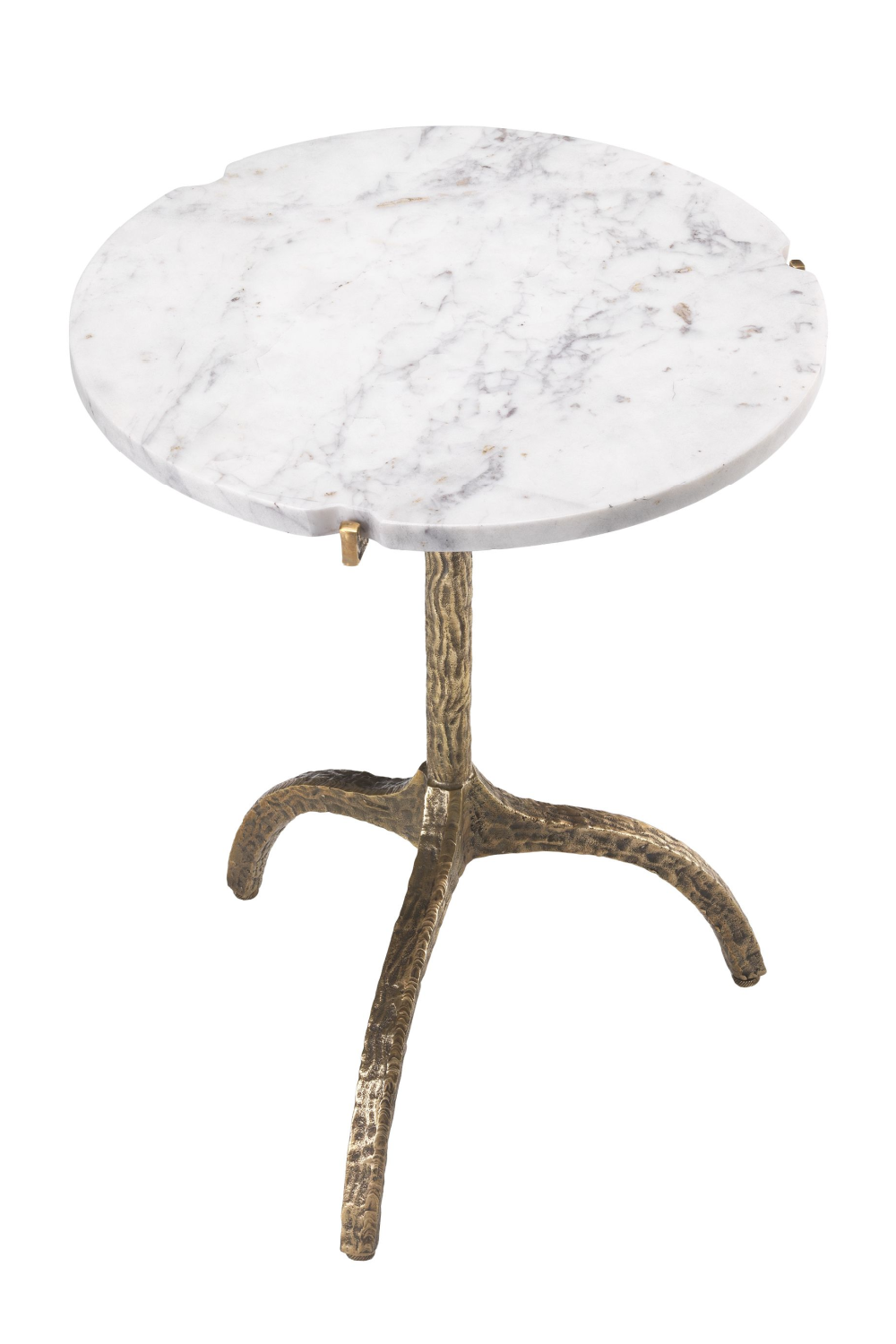 White Marble Side Table Cortina | Eichholtz Miami