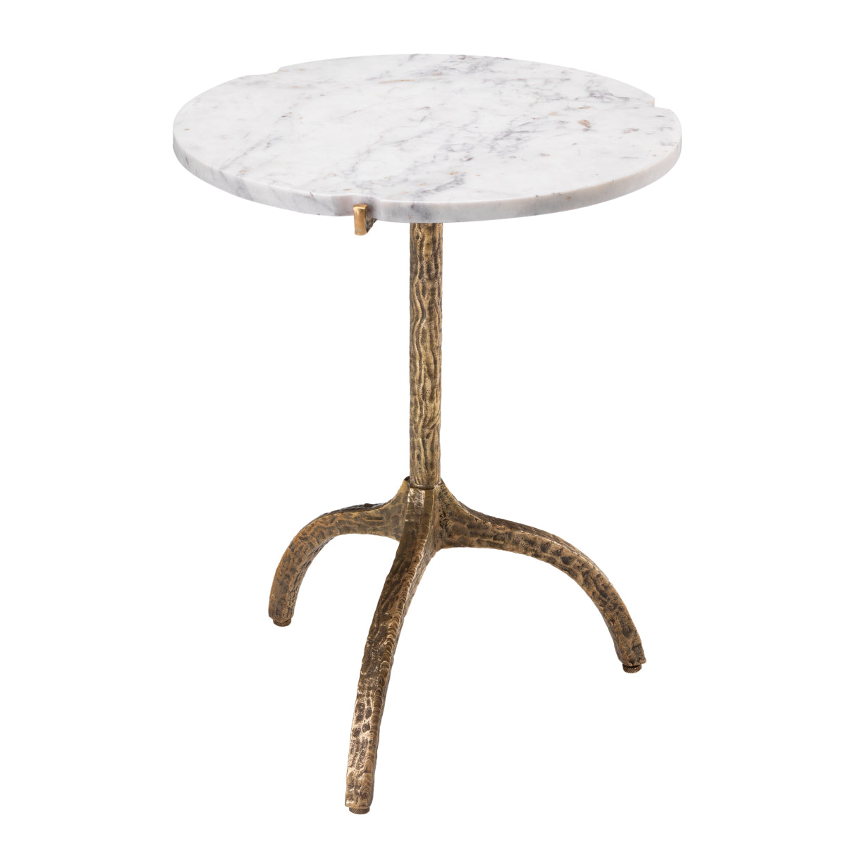 White Marble Side Table Cortina | Eichholtz Miami