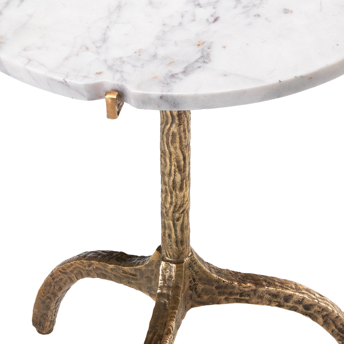 White Marble Side Table Cortina | Eichholtz Miami