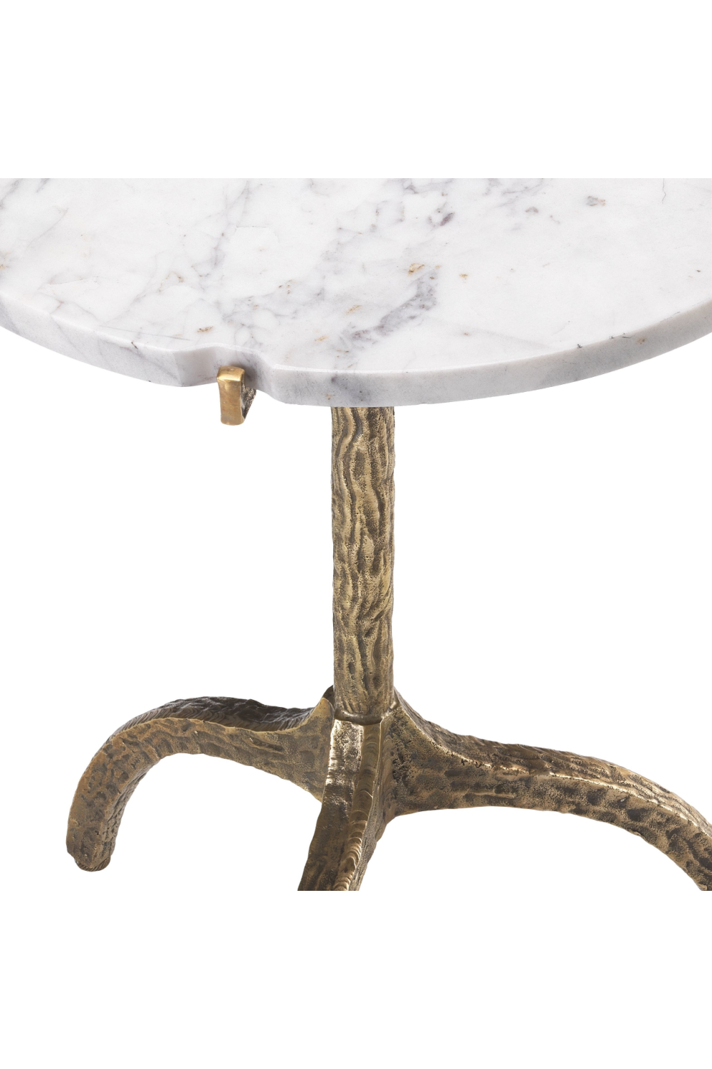 White Marble Side Table Cortina | Eichholtz Miami