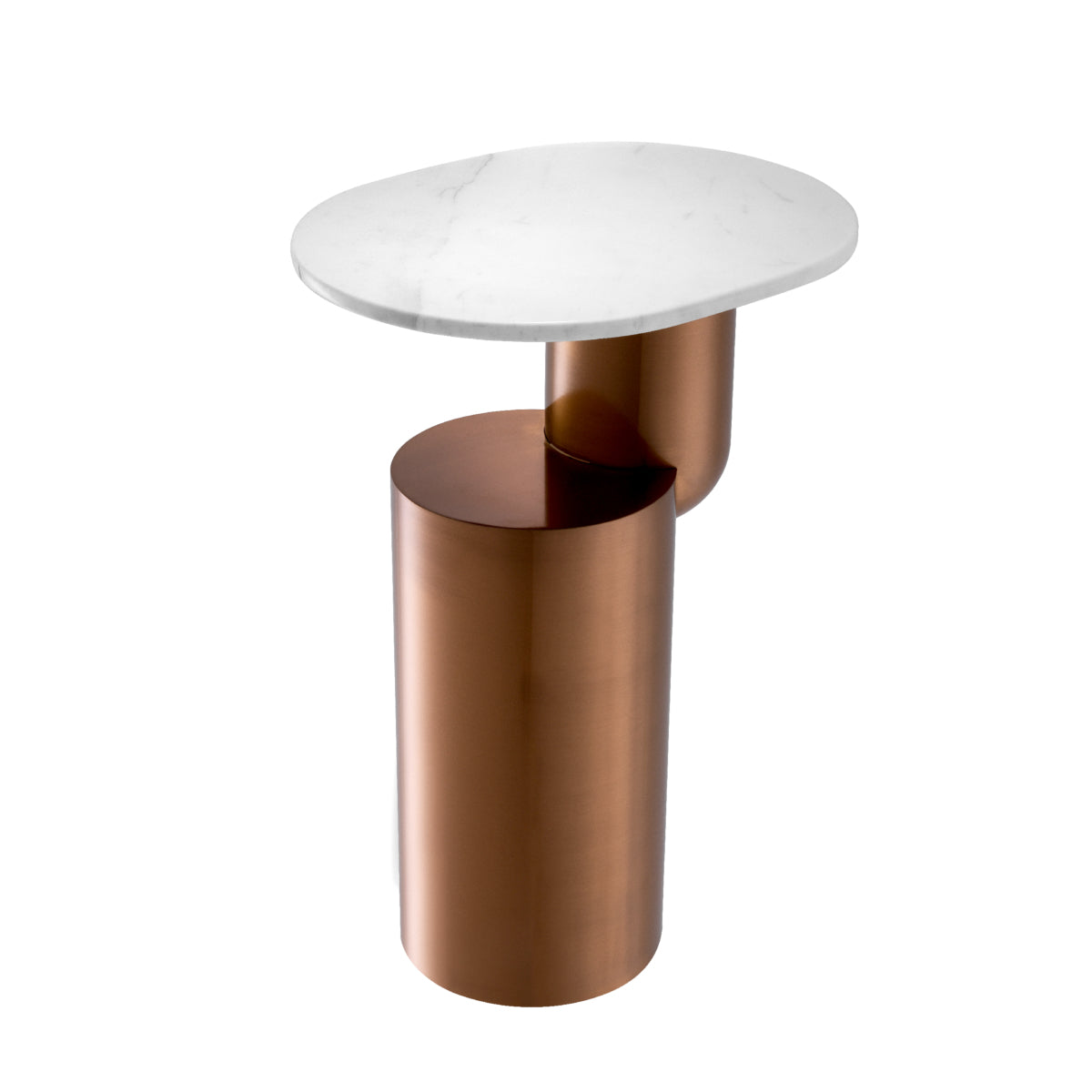 Pedestal Marble Side Table Tosca | Eichholtz Miami