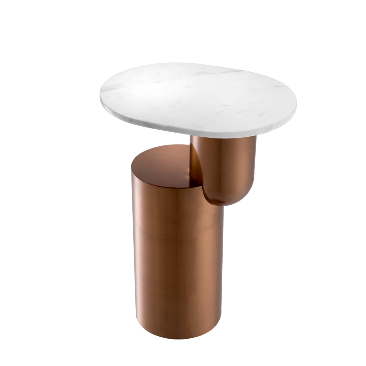 Pedestal Marble Side Table Tosca | Eichholtz Miami
