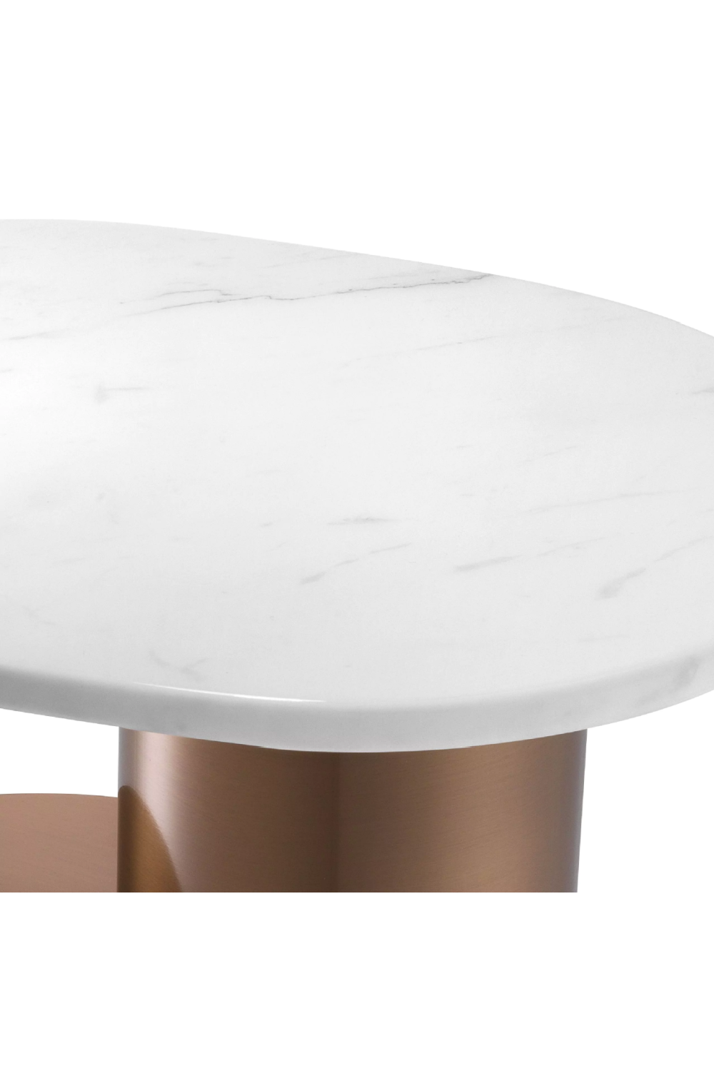Pedestal Marble Side Table Tosca | Eichholtz Miami