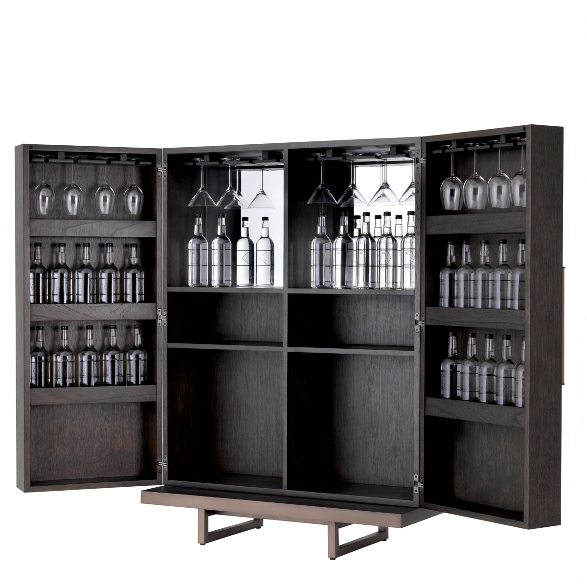 Mahogany Wood Wine Cabinet Harrison | Eichholtz Miami