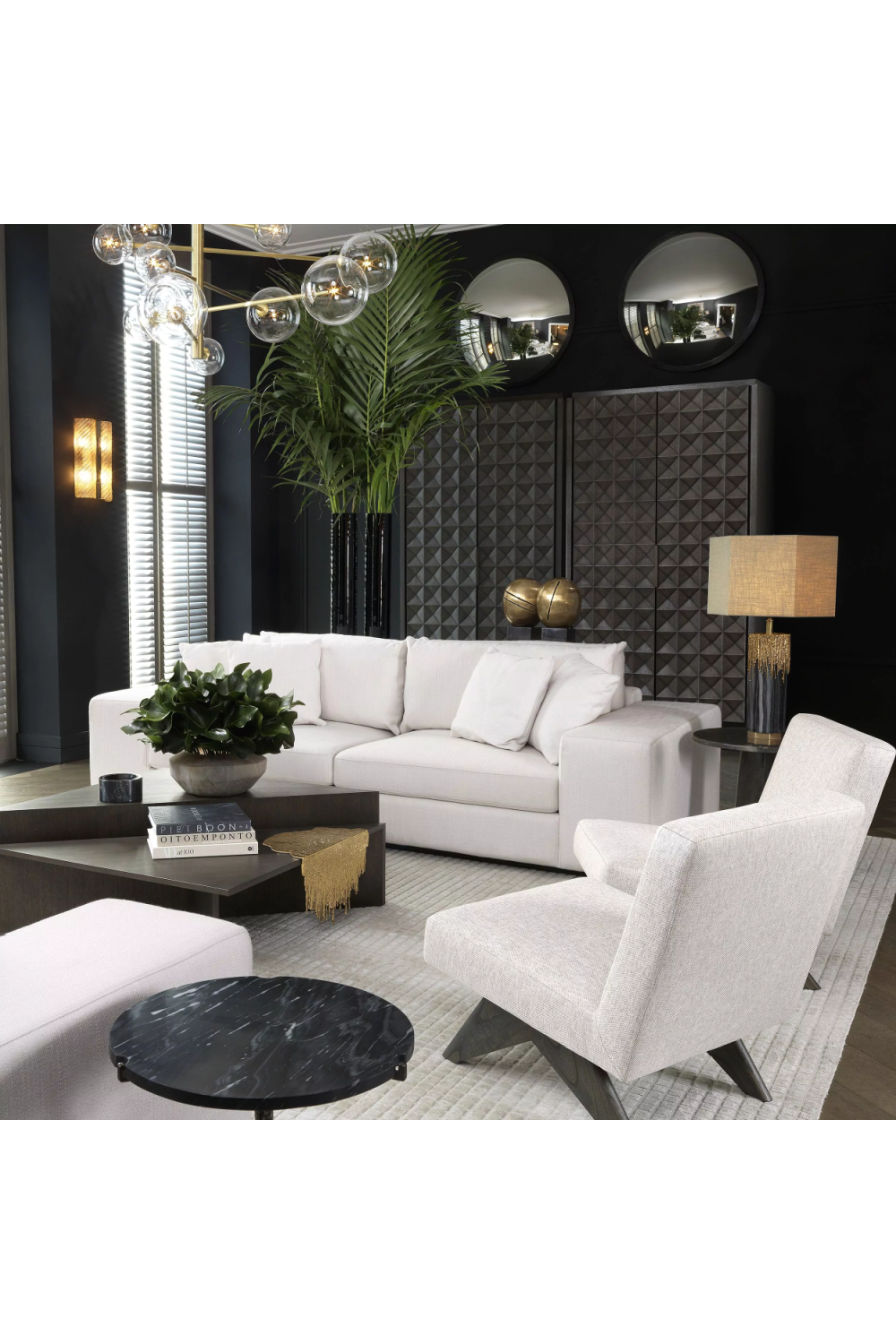 2-Door Meranti Wood Cabinet Jane | Eichholtz Miami