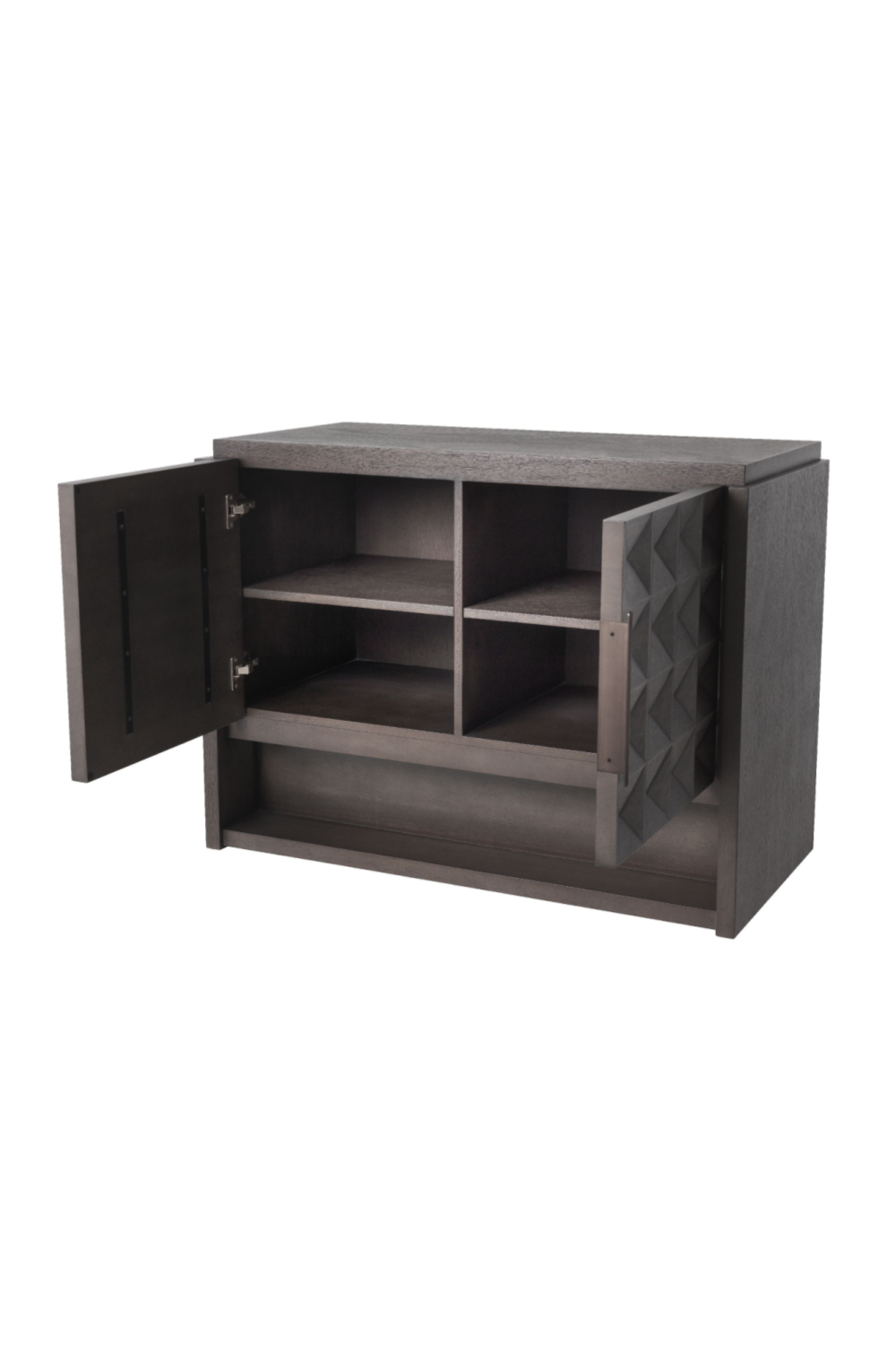 Geometric Meranti Wood Dresser S Jane | Eichholtz Miami